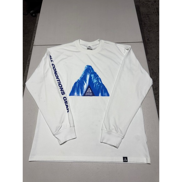 Nike ACG Other - ACG NIKE MENS WHITE LONG SLEEVE SHIRT SIZE MEDIUM